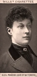 H.S.H. Battenbergin prinsessa Louis, 1908.