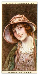 Madge Bellamy 1899-1990, yhdysvaltalainen elokuvatähti, 1928.