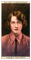 Norma Shearer 1902-1983, Oscar-palkittu kanadalais-amerikkalainen näyttelijä, 1928.