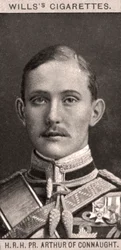 Prinssi Arthur of Connaught, 1908.