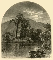 "Hoosac River, North Adams", 1874.