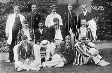 Gentlemen XI otteluun vs pelaajat Lords Cricket Groundissa, Lontoossa, 1899