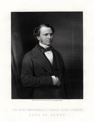 Edward Henry Stanley, 15. Earl of Derby, brittiläinen valtiomies, 1800-luvun puolivälissä.