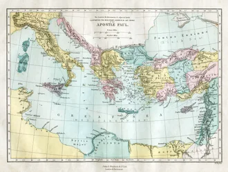Apostoli Paavalin lähetysmatkat ja viimeinen matka, 1800-luku.