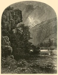 "Profile Rock", 1874.