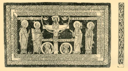 Hildesheimin kannettava alttari, c1160-1170, 1881.