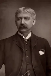 ""(Francis) Bret Harte (1836-1902) yhdysvaltalainen toimittaja ja tarinankirjoittaja (woodburytype)