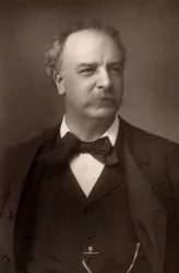""Charles Santley (1834-1922) Englantilainen baritoni (woodburytype).