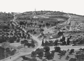 Öljyvuori, Jerusalem, Palestiina, 1895.