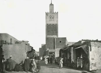 Katu Tunisissa, Tunisiassa, 1895.