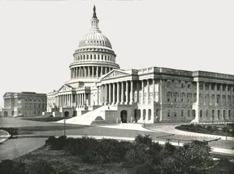 Capitol, Washington DC, Yhdysvallat, 1895.