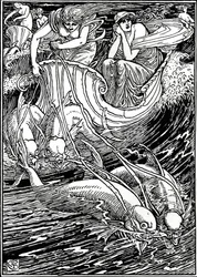Kuvitus Faerie Queenelle, c1890, 1897