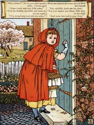 Punahilkka, kirjoittanut John Lane, Walter Crane