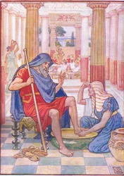 Joo, totisesti, sinä olet Odysseus, kuva Kreikan tarinasta, 1930-luku
