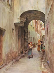 A Lane in Noli, 1910, 1912