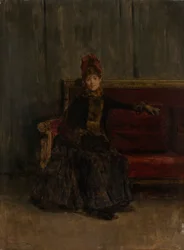 Istuva rouva