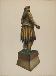 Sikarikauppa Intialainen, c. 1937.