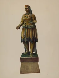 Sikarikauppa Intialainen, c. 1937.