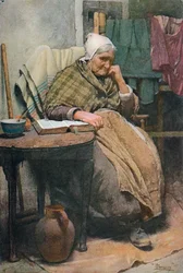Vanha Cornish Woman, c1880, 1906.