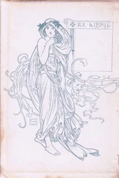 Sisäkannen suunnittelu (vihreä ja valkoinen), 1900-luku