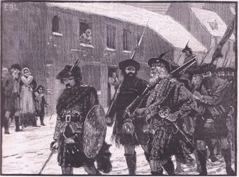 Ylämaalaisten vetäytyminen jKr. 1716