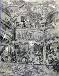 La Gaite Montparnasse, n. 1907 (liitu paperille)