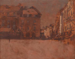 La Grande Rue, Dieppe (öljy kankaalle)