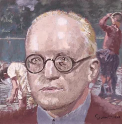 Sir Hugh Walpolen (1884-1941) muotokuva 1928