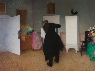 Sisätilat, noin 1903 (öljy kankaalle)