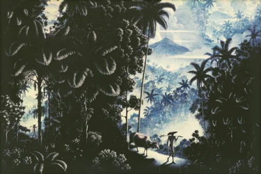 Maisema ja hänen lapsensa