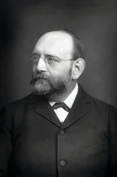 Joseph Barnby, englantilainen säveltäjä ja kapellimestari, 1890.