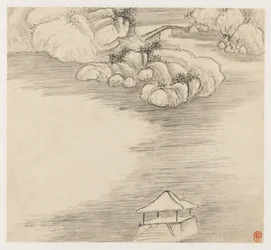 Maisemaalbumi: Leaf 3, 1677.