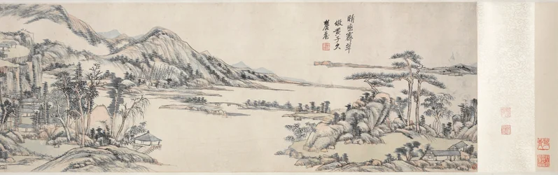 Vihreät huiput kirkkaalta taivaalta: Huang Gongwangin jälkeen, 1703-1708.