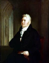 Samuel Taylor Coleridgen (1772 - 1834) muotokuva. Washington Allstonin (1779 - 1843) maalaus