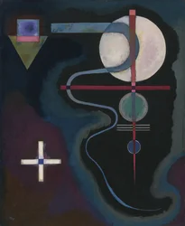""Cool energy"" Peinture de Vassily Kandinsky (ou Wassily Kandinski ou Kandinskij