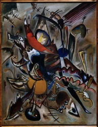 ""Pistemaalaus (Kompositio N. 223)"" Peinture de Vassily Kandinsky (ou Wassily Kandinski ou Kandinskij