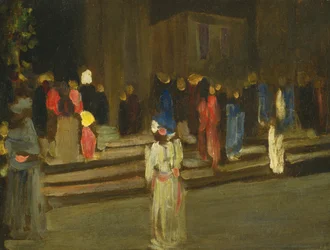 Park of Saint Cloud, sisäänkäynti, 1906