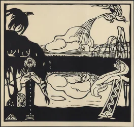 Kaksi lintua. 1907