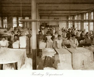 Thomas Adams Lace Factory, Nottingham, Nottinghamshire, 1914