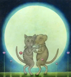 Tiptoe through the Tulips, 2010 (sekatekniikka)