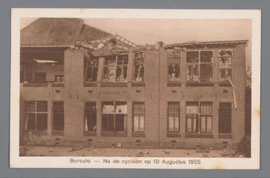 Borculo -- Hirmumyrskyn jälkeen 10. elokuuta 1925
