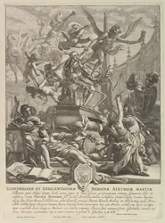 Allegoria Arundelin jaarlin kuolemasta, n. 1646.