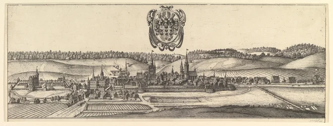 Ansbach ja Coburg, Näkymä kahdesta näkymästä a&b., 1625-77.