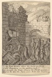 Laskeutuminen helvettiin, 1625-77.