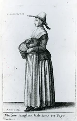 Englantilainen maalaisnainen, 1643