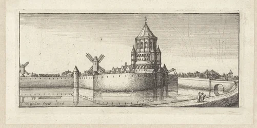 Näkymä Kleine Houtpoortille Haarlemissa