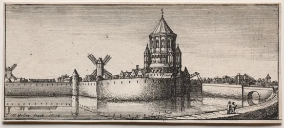 Vallihauta kaupungin portti, 1676.