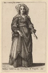 Mulier Calabra, Vulgo, Napolin Foretana