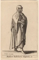 Algerissa asuva nainen