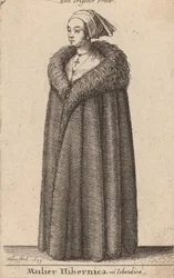 Irlantilainen nainen, 1649.